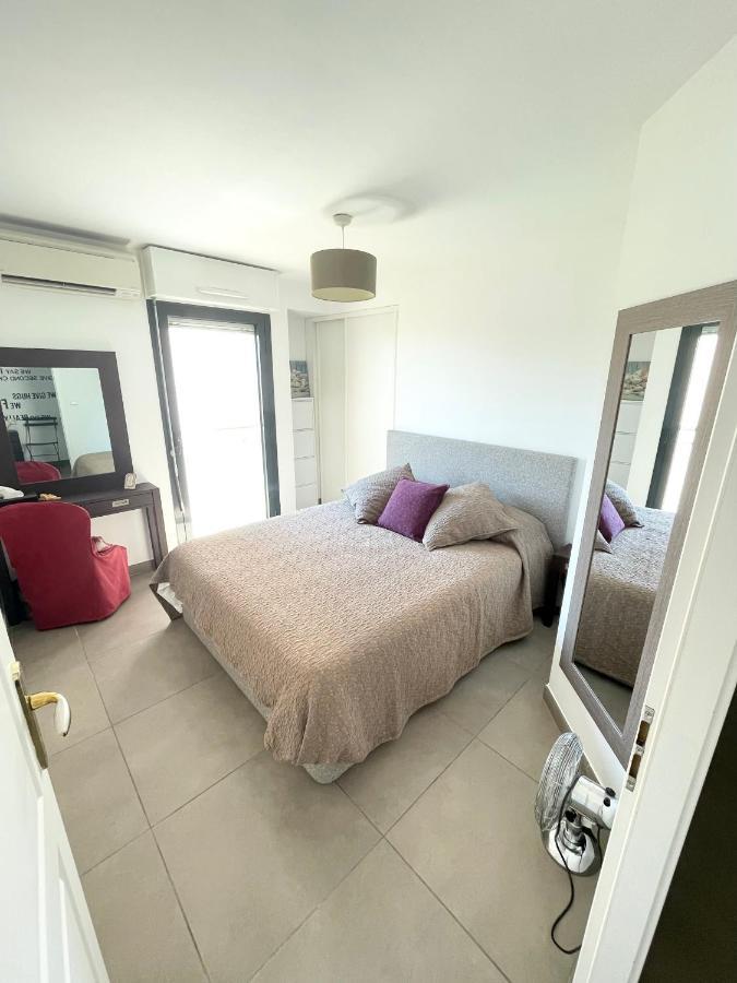 Grand 3 Pieces Avec Terrasse Vue Mer Tout Confort Beausoleil Bagian luar foto